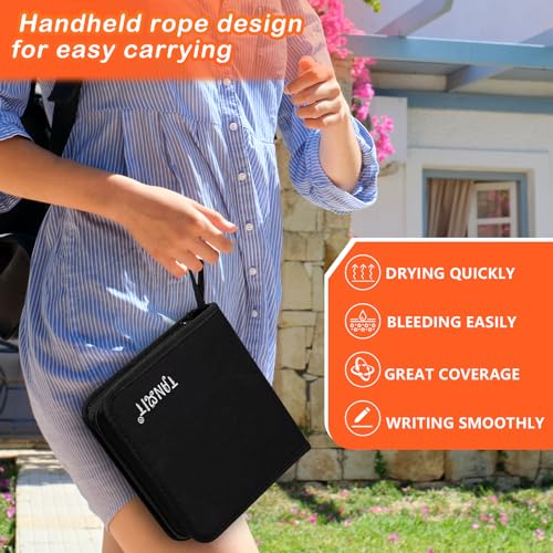 48-Color Acrylic Paint Pens for Various Surfaces