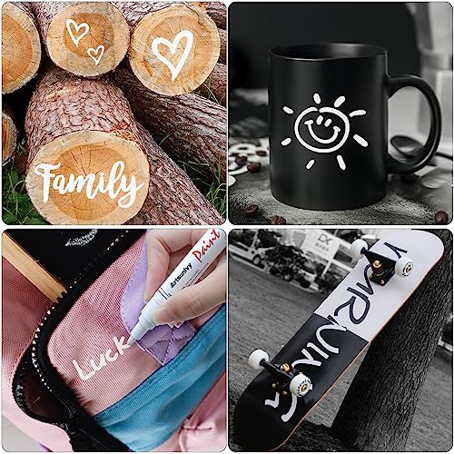 White Paint Pens - Permanent Markers for Artisans