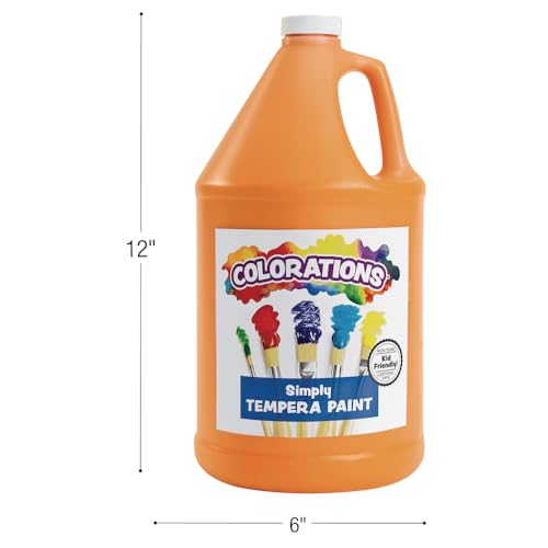 11 Gallon Set Vibrant Matte Tempera Paint