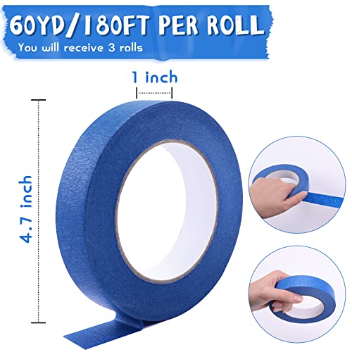 Blue Painters Tape - 1 Inch x 60 Yards