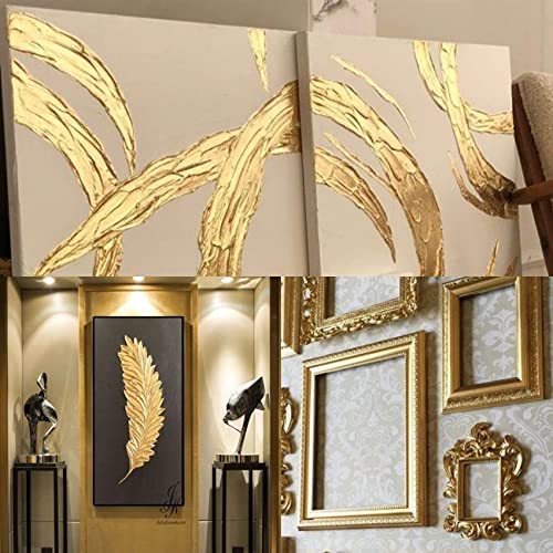 100ml Metallic Gold Acrylic Paint for Art and Crafts