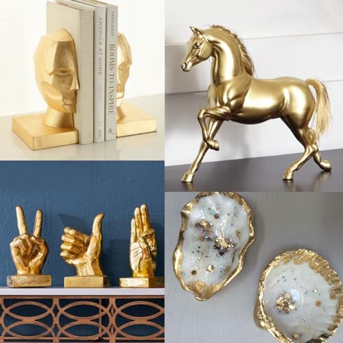 100ml Metallic Gold Acrylic Paint for Art and Crafts