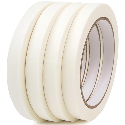 White Artist Tape 4 Pack: Watercolor, Acrylic, Gouache