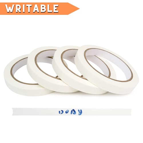 White Artist Tape 4 Pack: Watercolor, Acrylic, Gouache