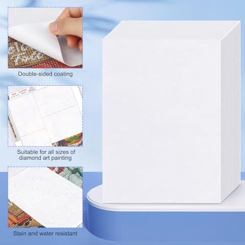 Diamond Art Paper Cover Sheets 50 pcs for Adults