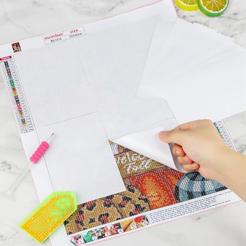 Diamond Art Paper Cover Sheets 50 pcs for Adults