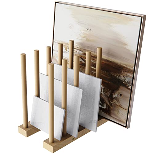 Wood Art Storage Rack Stand for Canvas Boards