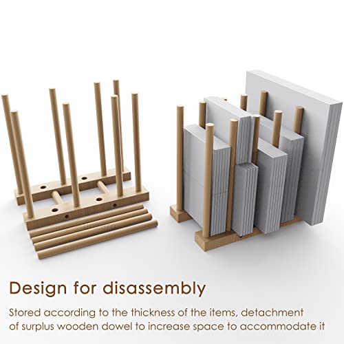 Wood Art Storage Rack Stand for Canvas Boards