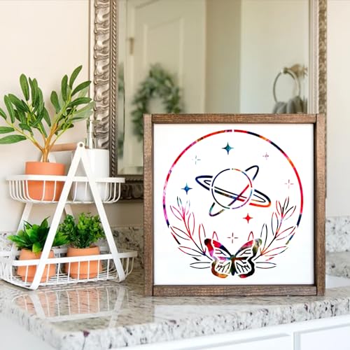 Boho Nature Landscape Stencils for Painting Art Crafts