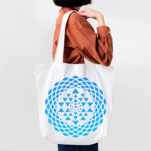 Sacred Geometry 8x8inch Hexagon Mandala Stencils - Wall Art