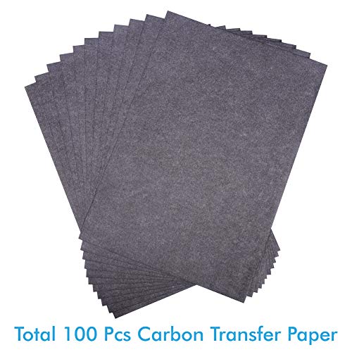 100 Sheets Black Carbon Transfer Tracing Paper (9 x 13")