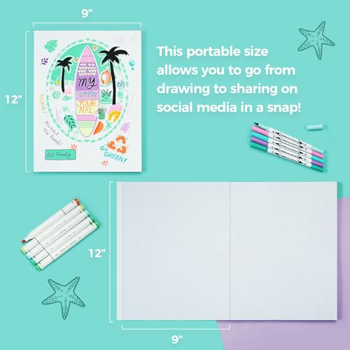 Ohuhu Double Sided Marker Pad - Large Sketchbook