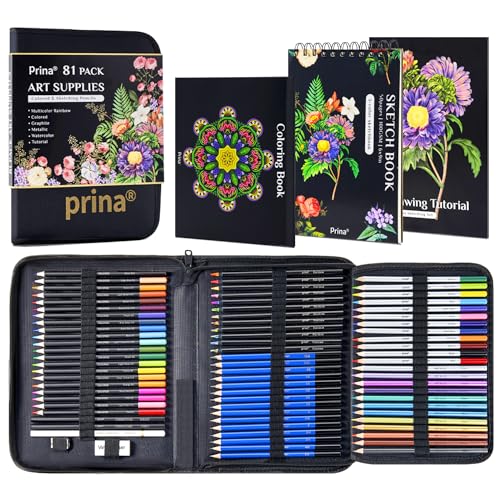 PRINA 81 Pro Sketch Kit with Rainbow Supplies
