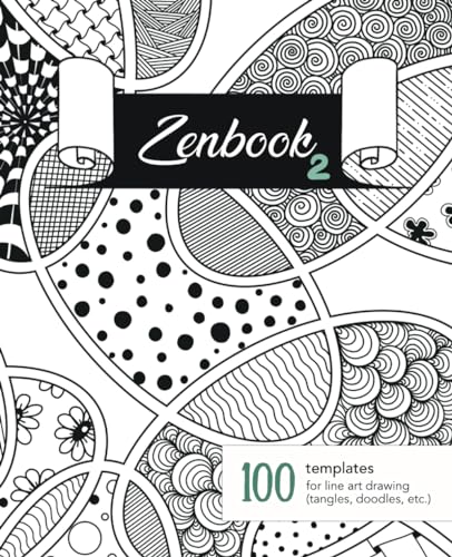 Zenbook 2: Smart Sketchbook with 100 Abstract Templates