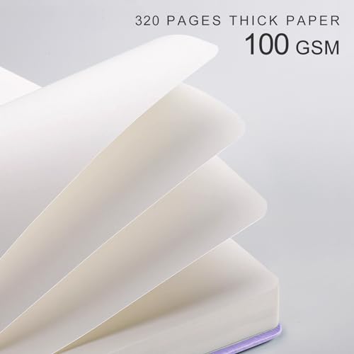 Blank A5 Hardcover Sketchbook Journal - 320 Pages, 100gsm
