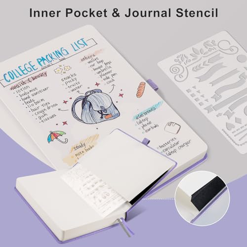 Blank A5 Hardcover Sketchbook Journal - 320 Pages, 100gsm