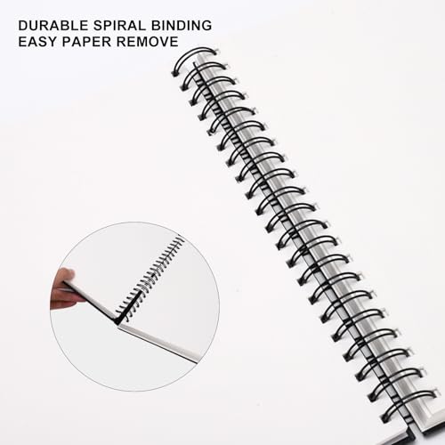 Spiral Bound Sketch Pad with Acid-Free Paper