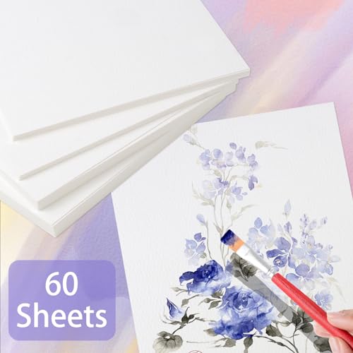 Phinus Watercolor Paper Pad, 5x7in, 140lb