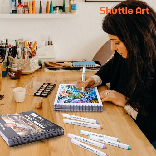 Square Sketchbook for Artists - 80 Sheets, 120LB