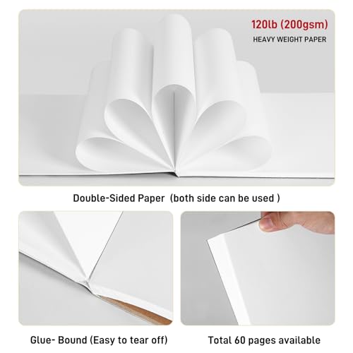 Marker Paper Pad Sketchbook for Alcohol Markers, 60pages