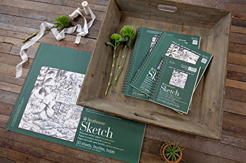 Strathmore 400 Series Recycled Sketch Pad, 9x12" - 100 Sheets