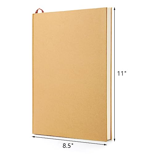 3 Pack Hardcover Sketchbook Set, 8.5 x 11