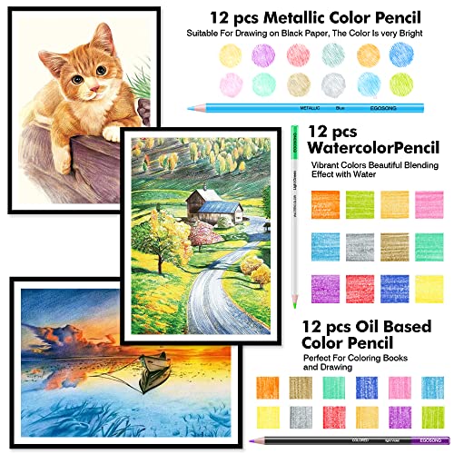 Pro Art Sketching Set with 73 Drawing Supplies