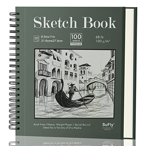 Spiral Sketchbook 8.5 x 11 - Pack of 1