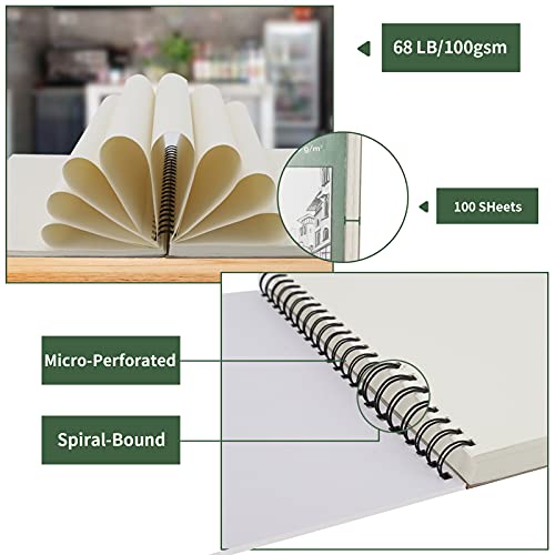 Spiral Sketchbook 8.5 x 11 - Pack of 1