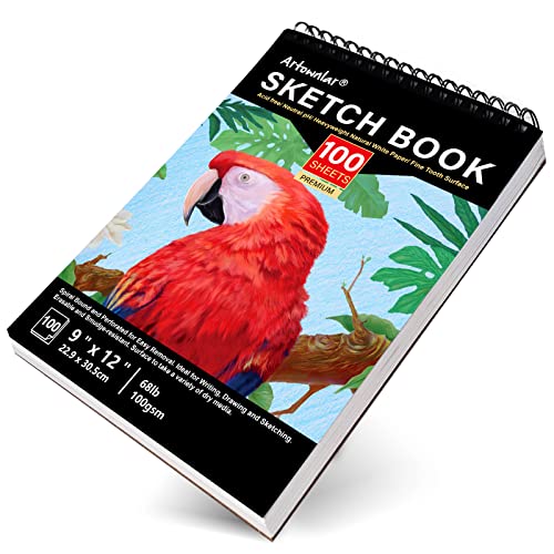Artownlar 9x12" Premium Sketch Book Sketch Pad