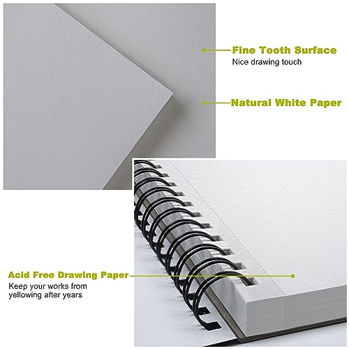 Artownlar 9x12" Premium Sketch Book Sketch Pad