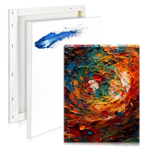 3 Pack 11x14 Primed White Canvas for Painting