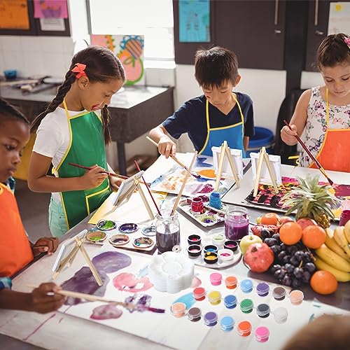 Qilery 12-Piece Acrylic Paint Set with Canvas