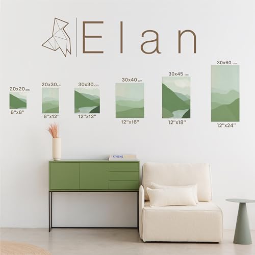 12x18 Elan Stretched Canvases, 6-Pack Art Paint Canvases