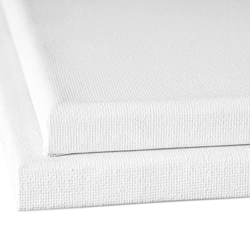 3 Pack Flower Girl Pre Drawn Canvas Set
