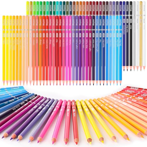 iBayam 72 Count Colored Pencils - Sketching & Drawing Kit