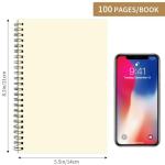 EOOUT 12 Pack A5 Sketchbooks: Blank Spiral Notebooks