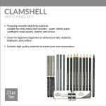 Professional 12 Piece Graphite Pencil Set for Drawing