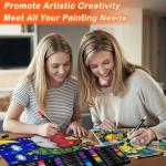 48-Color Acrylic Paint Pens for Various Surfaces