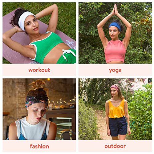 Bali-made Non-Slip Headbands for Women's Yoga