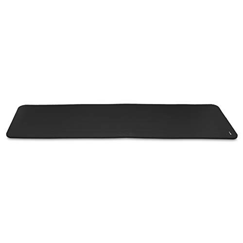 Extra Thick Yoga Mat with Strap - Black