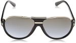 Tom Ford DIMITRY Men's Shiny Black Aviator Sunglasses