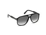 Tom Ford Aviator Style Sunglasses 62mm Unisex
