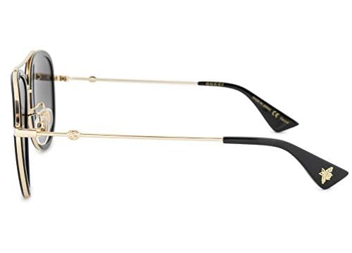 Gucci Gold Aviator Sunglasses: Women's Polarized UV Protection