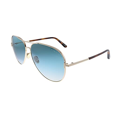 Tom Ford CLARK FT 0823 Rose Gold Aviator Sunglasses