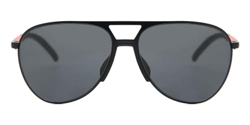 Prada Men's Polarized Aviator Sunglasses, Multicolored, 59 mm