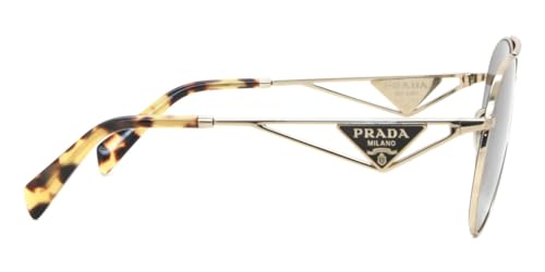 Prada Aviator Sunglasses Pale Gold/Grey Gradient Unisex