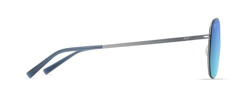 Maui Jim Sharks Cove Sunglasses, Grey/Blue Polarized, Medium