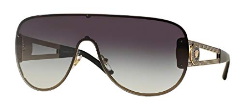 Versace Pale Gold Aviator Sunglasses + Designer Eyewear Kit