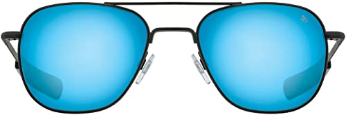 AO Original Pilot Sunglasses - AOLite Mirrored Nylon Lenses - Bayonet Temple